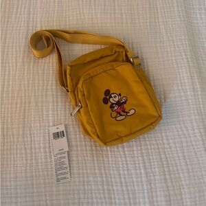Mickey Mouse Genuine Mousewear Embroidered Crossbody Bag